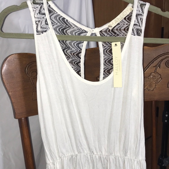 Malloy LA Long Dress, with Lace Back - Picture 2 of 4